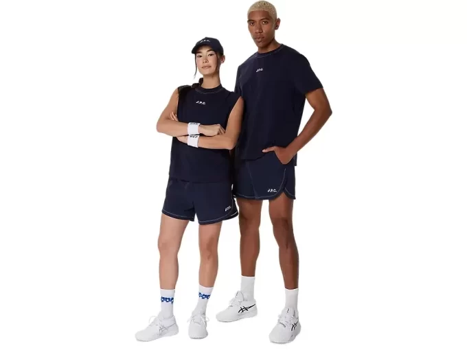 A.P.C. x ÄRMELLOSES OBERTEIL MIT RUNDHALSAUSSCHNITT A.P.C. x ÄRMELLOSES OBERTEIL MIT RUNDHALSAUSSCHNITT