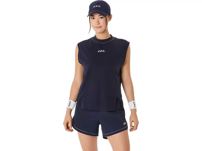 A.P.C. x ÄRMELLOSES OBERTEIL MIT RUNDHALSAUSSCHNITT A.P.C. x ÄRMELLOSES OBERTEIL MIT RUNDHALSAUSSCHNITT