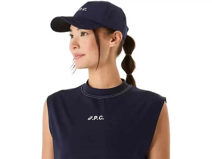 A.P.C. x ÄRMELLOSES OBERTEIL MIT RUNDHALSAUSSCHNITT A.P.C. x ÄRMELLOSES OBERTEIL MIT RUNDHALSAUSSCHNITT