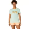 ASICS BALANCED KURZARM-T-SHIRT FÜR DAMEN ASICS BALANCED KURZARM-T-SHIRT FÜR DAMEN