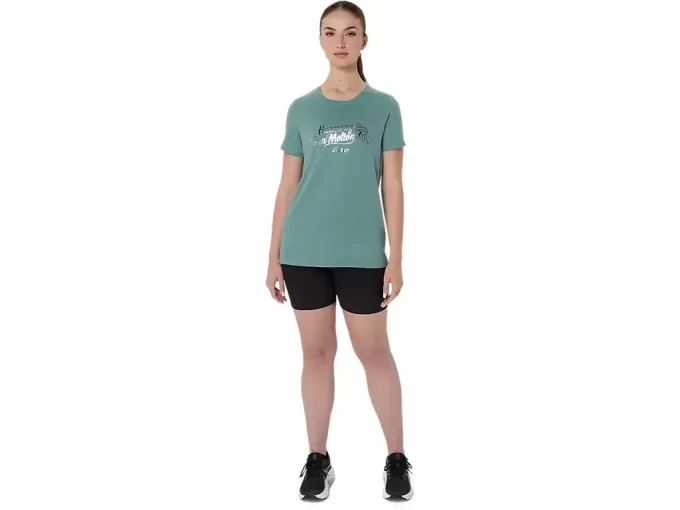 ASICS FOIL KURZARM-T-SHIRT FÜR DAMEN ASICS FOIL KURZARM-T-SHIRT FÜR DAMEN