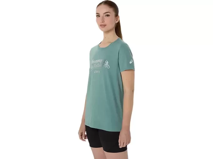 ASICS FOIL KURZARM-T-SHIRT FÜR DAMEN ASICS FOIL KURZARM-T-SHIRT FÜR DAMEN