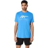 ASICS GESTREIFTES KURZARM-T-SHIRT ASICS GESTREIFTES KURZARM-T-SHIRT