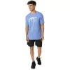 ASICS GESTREIFTES KURZARM-T-SHIRT ASICS GESTREIFTES KURZARM-T-SHIRT