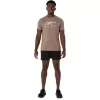 ASICS GESTREIFTES KURZARM-T-SHIRT