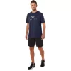 ASICS GESTREIFTES KURZARM-T-SHIRT