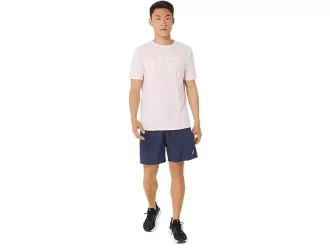 ASICS GESTREIFTES KURZARM-T-SHIRT