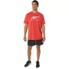 ASICS GESTREIFTES KURZARM-T-SHIRT ASICS GESTREIFTES KURZARM-T-SHIRT