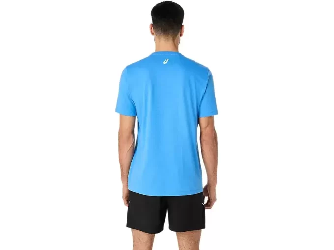 ASICS GESTREIFTES KURZARM-T-SHIRT ASICS GESTREIFTES KURZARM-T-SHIRT