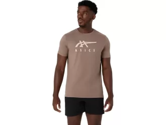 ASICS GESTREIFTES KURZARM-T-SHIRT ASICS GESTREIFTES KURZARM-T-SHIRT