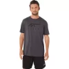 ASICS GESTREIFTES KURZARM-T-SHIRT