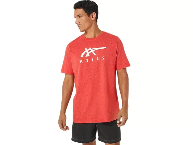 ASICS GESTREIFTES KURZARM-T-SHIRT ASICS GESTREIFTES KURZARM-T-SHIRT