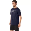 ASICS GESTREIFTES KURZARM-T-SHIRT