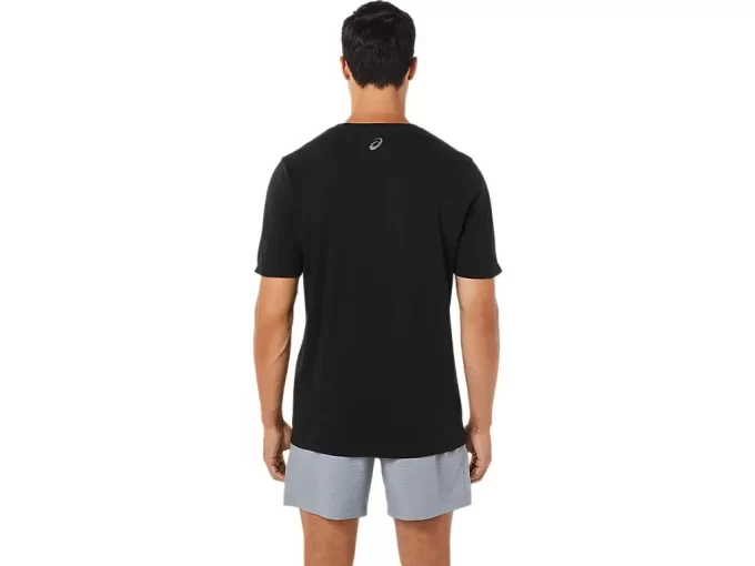 ASICS GESTREIFTES KURZARM-T-SHIRT ASICS GESTREIFTES KURZARM-T-SHIRT