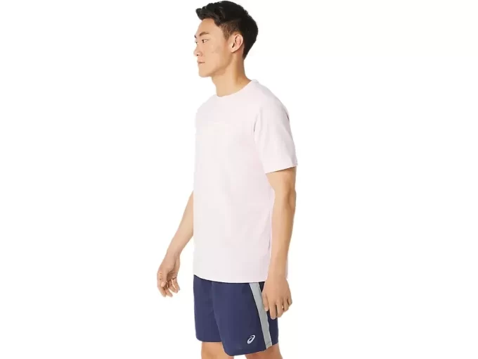 ASICS GESTREIFTES KURZARM-T-SHIRT ASICS GESTREIFTES KURZARM-T-SHIRT