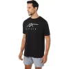 ASICS GESTREIFTES KURZARM-T-SHIRT ASICS GESTREIFTES KURZARM-T-SHIRT