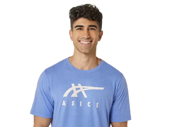 ASICS GESTREIFTES KURZARM-T-SHIRT ASICS GESTREIFTES KURZARM-T-SHIRT