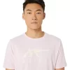 ASICS GESTREIFTES KURZARM-T-SHIRT ASICS GESTREIFTES KURZARM-T-SHIRT