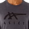 ASICS GESTREIFTES KURZARM-T-SHIRT