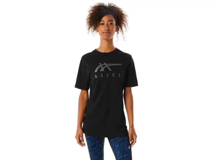 ASICS GESTREIFTES KURZARM-T-SHIRT ASICS GESTREIFTES KURZARM-T-SHIRT