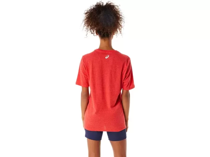 ASICS GESTREIFTES KURZARM-T-SHIRT ASICS GESTREIFTES KURZARM-T-SHIRT