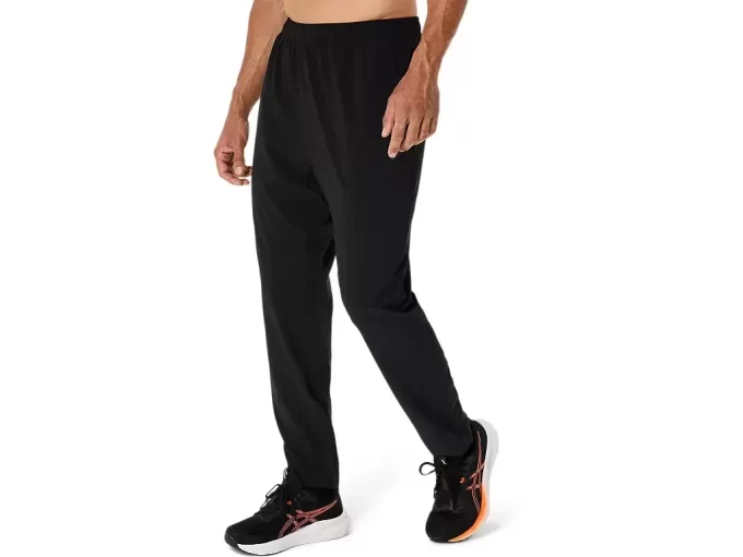 ASICS GEWEBTE HOSE MIT SPIRALE-STICKEREI ASICS GEWEBTE HOSE MIT SPIRALE-STICKEREI