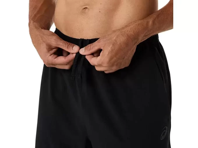 ASICS GEWEBTE HOSE MIT SPIRALE-STICKEREI ASICS GEWEBTE HOSE MIT SPIRALE-STICKEREI