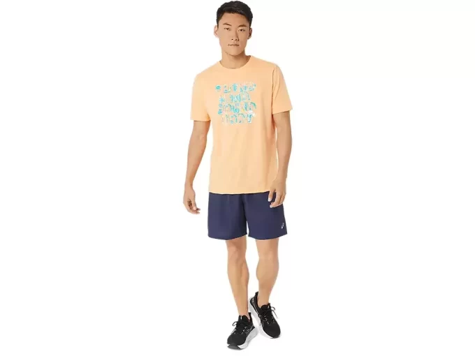 ASICS HIBISCUS SLOGAN T-SHIRT ASICS HIBISCUS SLOGAN T-SHIRT
