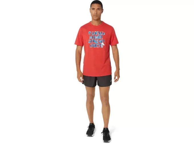 ASICS HIBISCUS SLOGAN T-SHIRT ASICS HIBISCUS SLOGAN T-SHIRT