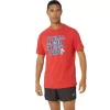 ASICS HIBISCUS SLOGAN T-SHIRT ASICS HIBISCUS SLOGAN T-SHIRT