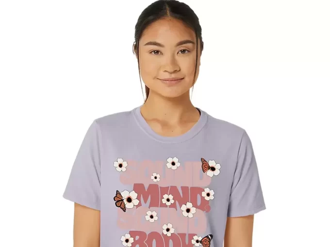 ASICS MONARCH SLOGAN CREW FÜR DAMEN ASICS MONARCH SLOGAN CREW FÜR DAMEN