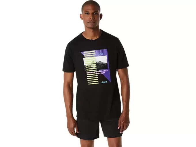 ASICS RETRO KURZARM-T-SHIRT ASICS RETRO KURZARM-T-SHIRT