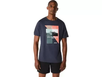 ASICS RETRO KURZARM-T-SHIRT