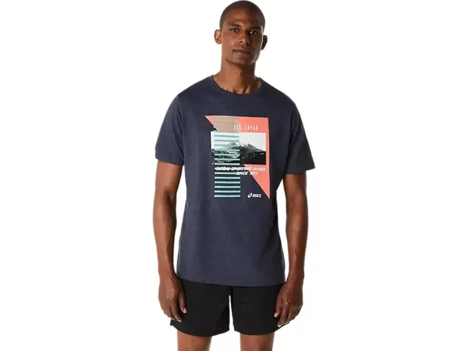 ASICS RETRO KURZARM-T-SHIRT ASICS RETRO KURZARM-T-SHIRT