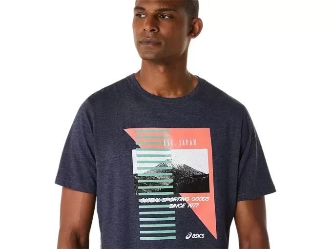 ASICS RETRO KURZARM-T-SHIRT ASICS RETRO KURZARM-T-SHIRT