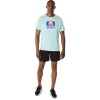 ASICS RETRO SUNSET KURZARM-T-SHIRT