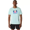 ASICS RETRO SUNSET KURZARM-T-SHIRT