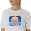 ASICS RETRO SUNSET KURZARM-T-SHIRT