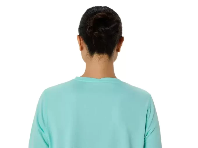 ASICS SILBERNES KURZARM-OBERTEIL ASICS SILBERNES KURZARM-OBERTEIL