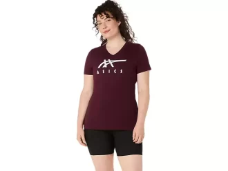 ASICS STRIPES V-NECK FÜR DAMEN