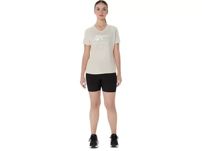 ASICS STRIPES V-NECK FÜR DAMEN ASICS STRIPES V-NECK FÜR DAMEN