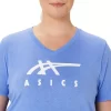 ASICS STRIPES V-NECK FÜR DAMEN ASICS STRIPES V-NECK FÜR DAMEN