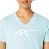 ASICS STRIPES V-NECK FÜR DAMEN ASICS STRIPES V-NECK FÜR DAMEN