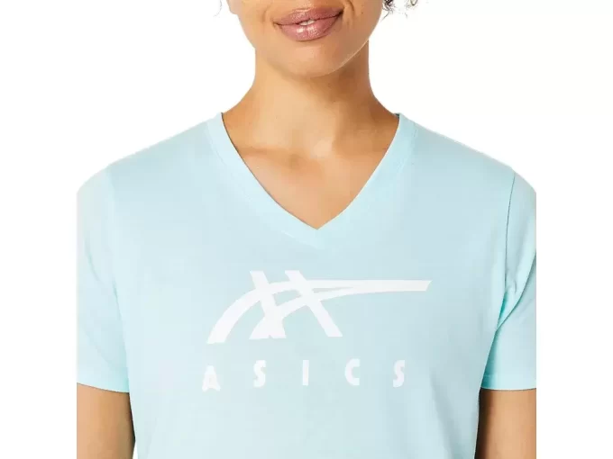 ASICS STRIPES V-NECK FÜR DAMEN ASICS STRIPES V-NECK FÜR DAMEN