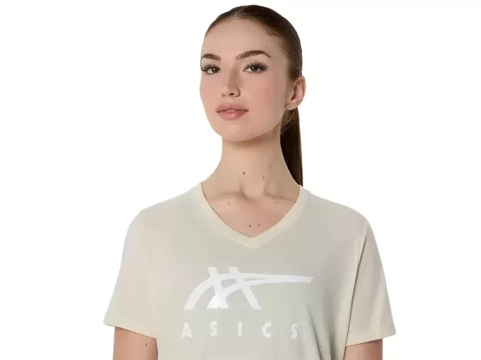 ASICS STRIPES V-NECK FÜR DAMEN ASICS STRIPES V-NECK FÜR DAMEN