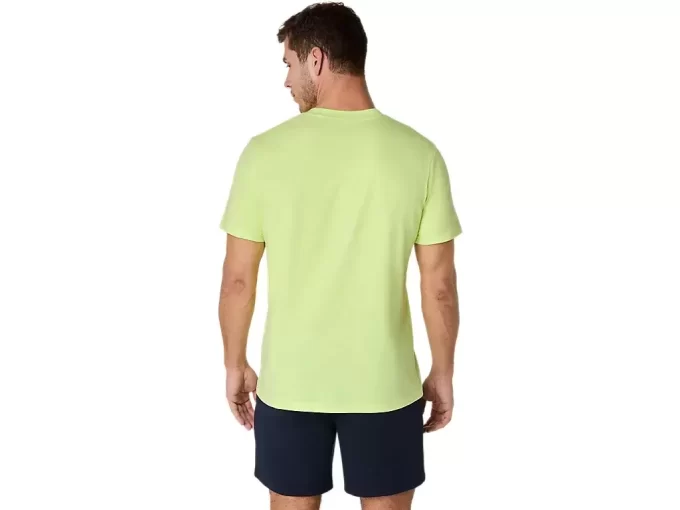 ASICS T-SHIRT MIT SPIRALE-STICKEREI ASICS T-SHIRT MIT SPIRALE-STICKEREI