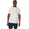 ASICS T-SHIRT MIT SPIRALE-STICKEREI ASICS T-SHIRT MIT SPIRALE-STICKEREI