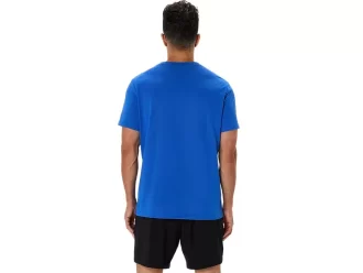 ASICS T-SHIRT MIT SPIRALE-STICKEREI ASICS T-SHIRT MIT SPIRALE-STICKEREI