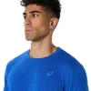 ASICS T-SHIRT MIT SPIRALE-STICKEREI ASICS T-SHIRT MIT SPIRALE-STICKEREI
