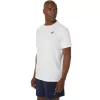 ASICS T-SHIRT MIT SPIRALE-STICKEREI ASICS T-SHIRT MIT SPIRALE-STICKEREI